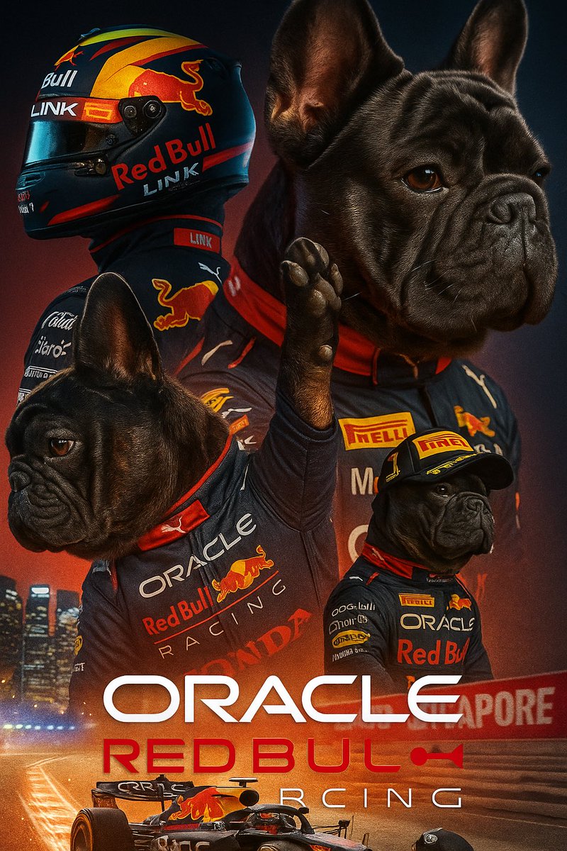 When you let your 8 year old play with AI you end up with him and his dog as a race team 😂. Looks like we have you future drivers lined up for you <a href="/redbullracing/">Oracle Red Bull Racing</a>