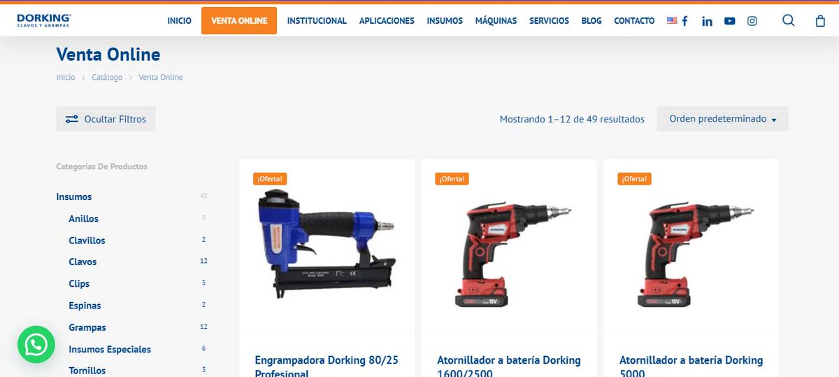 technelogics's tweet photo. En techneLogics desarrollamos la tienda ecommerce de Dorking, enfocada en experiencia de usuario, diseño claro y rendimiento.
Más detalles del proyecto 👉 https://t.co/Ra35ECIZaU
#Ecommerce #TechneLogics #WebDesign #DesarrolloWeb https://t.co/802SJm8xB4