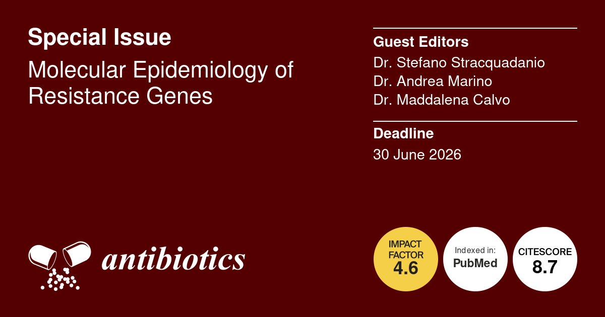 Antibiotics MDPI tweet media