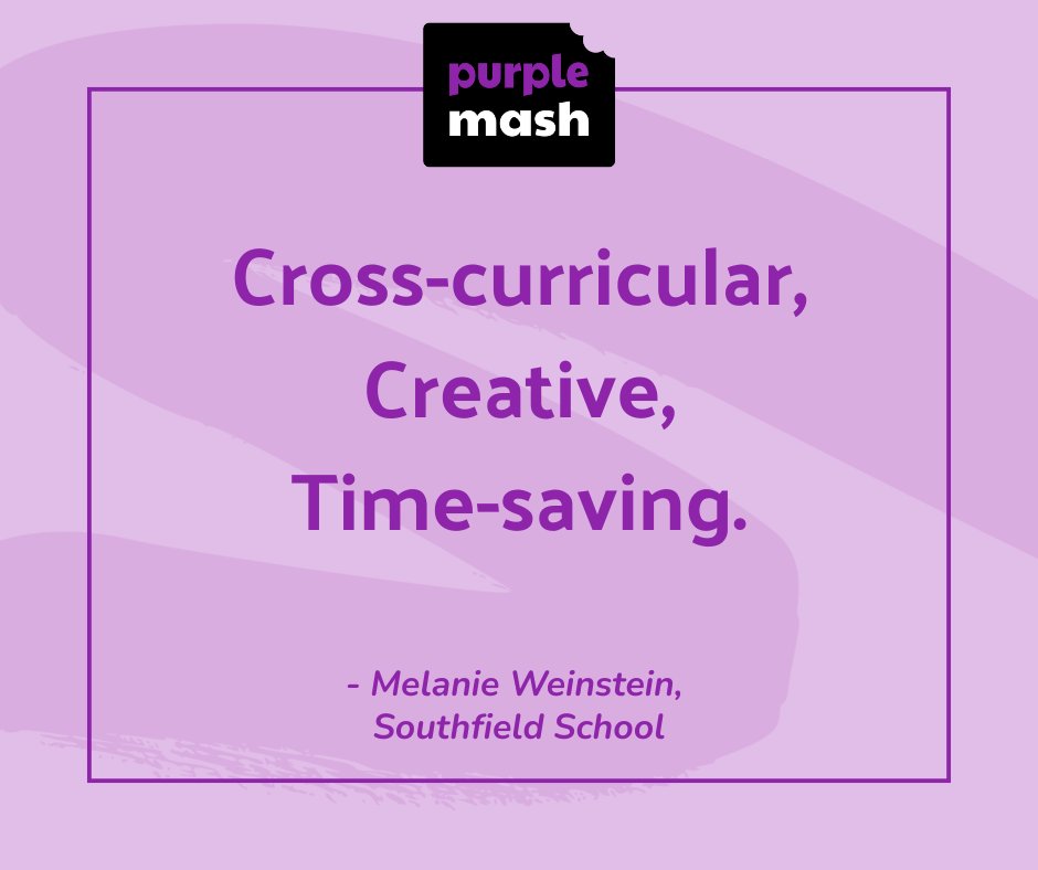 purpleMash's tweet image. Purple Mash isn't just for computing - see all the ways it can be used in our subject blogs: zurl.co/3rfR0

 #OnlineClassroom #DigitalTeaching #PrimaryTeaching #InteractiveLearning #CrosscurricularLearning