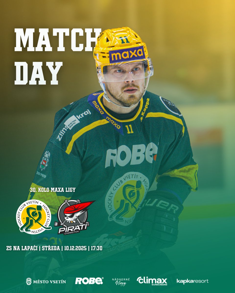 𝐌𝐀𝐓𝐂𝐇𝐃𝐀𝐘 | Dnes přivítáme na domácím ledě Chomutov! ✊ Budeme tě potřebovat! 🫵