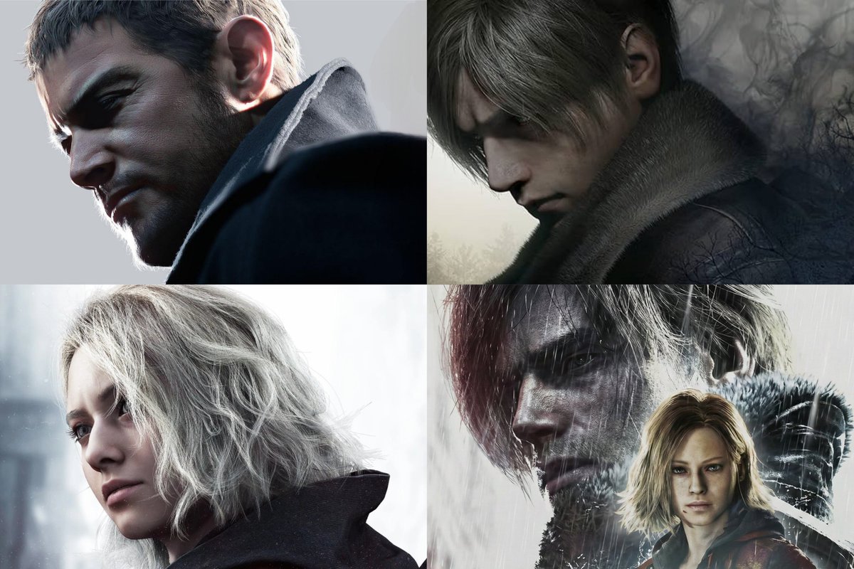 Capcom's obsession with this pose

#LeonKennedy 
#ChrisRedfield