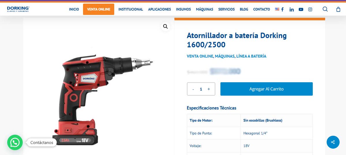 technelogics's tweet photo. En techneLogics desarrollamos la tienda ecommerce de Dorking, enfocada en experiencia de usuario, diseño claro y rendimiento.
Más detalles del proyecto 👉 https://t.co/Ra35ECIZaU
#Ecommerce #TechneLogics #WebDesign #DesarrolloWeb https://t.co/802SJm8xB4