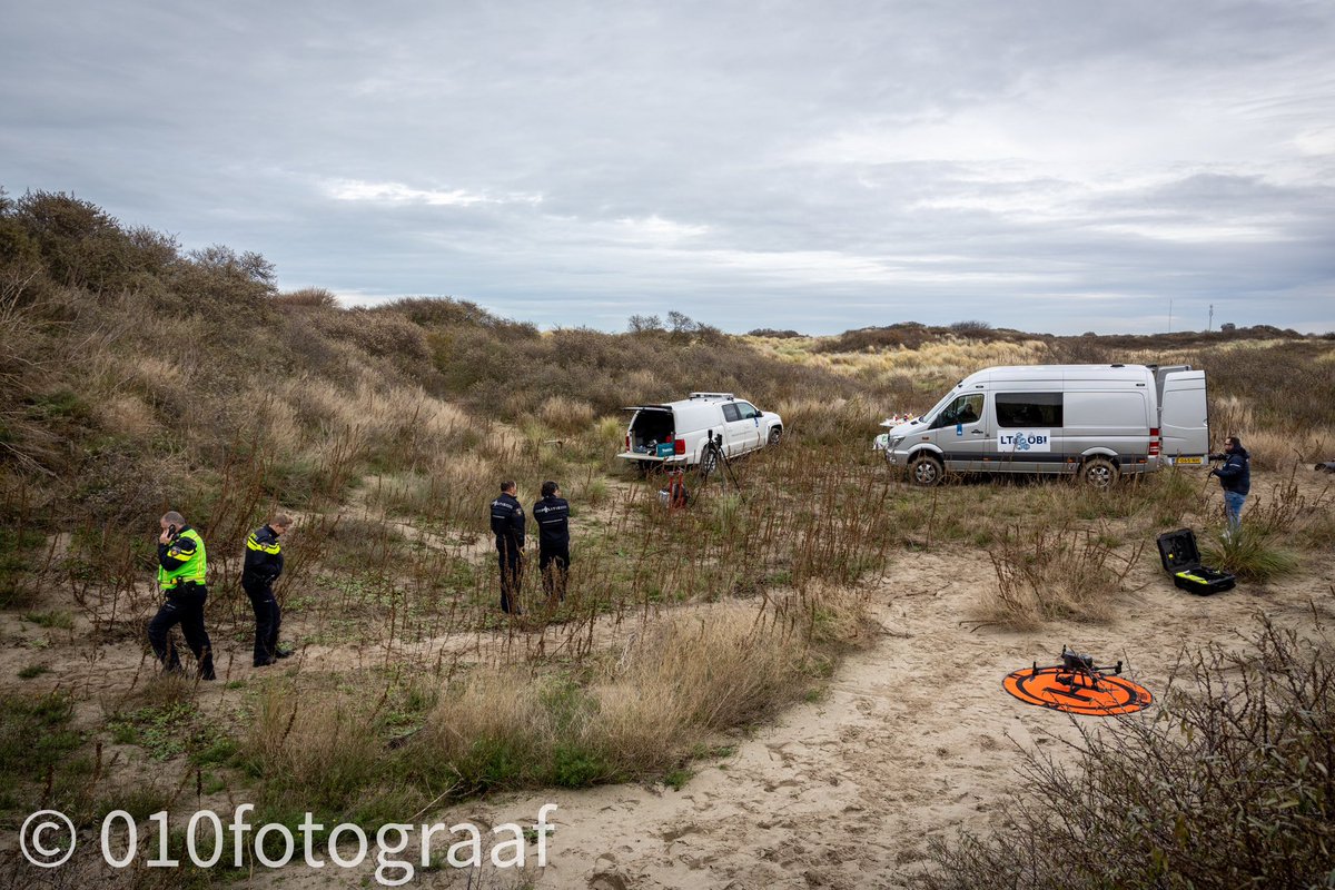 Menselijke resten aangetroffen in de duinen bij Hoek van Holland