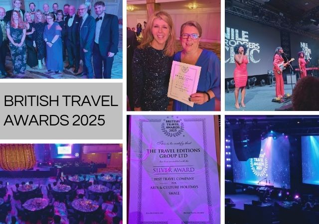 travel_editions's tweet photo. 🥈 Silver at the British Travel Awards 2025! 🥈
We’re thrilled to share that that we won Silver for Best Small Travel Company for Arts &amp; Culture Holidays at the British Travel Awards 2025! For a small, passionate team like ours, this recognition means the world.
@AITOHQ https://t.co/dM9kyFReUZ