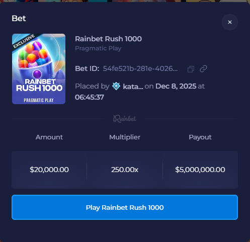 Rainbet.com tweet media