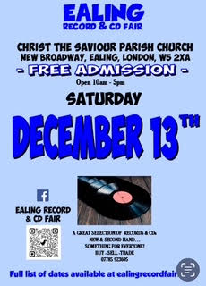 Beatlesdays News, London Ealing Record and CD Fair Saturday December13th - mailchi.mp/c98f5e9a9b4a/g…