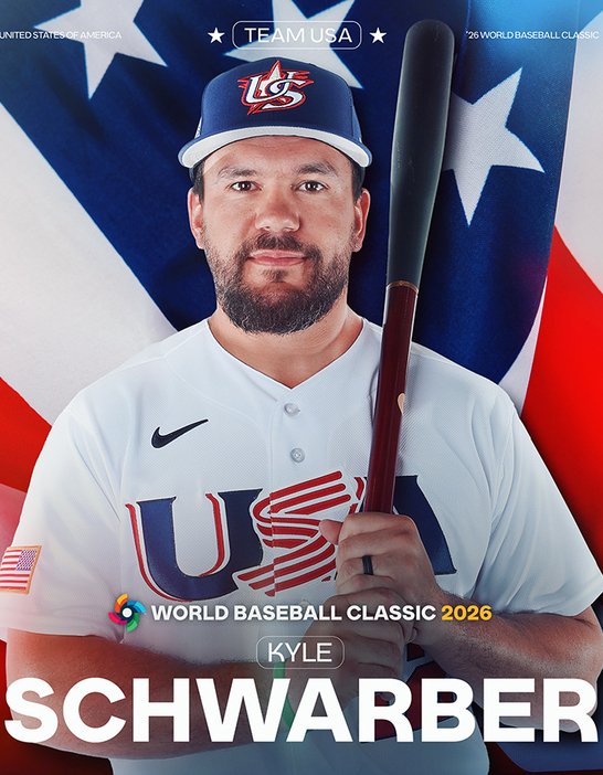 カイル・シュワーバー ユニフォーム スタジアムジャージ WBC 2026 