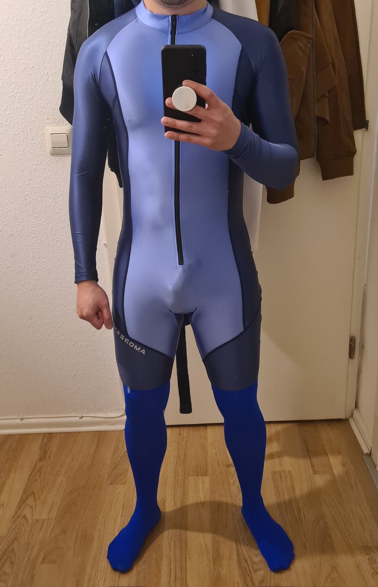 New Lycra suit. More pics coming. Comment what you would like to see next