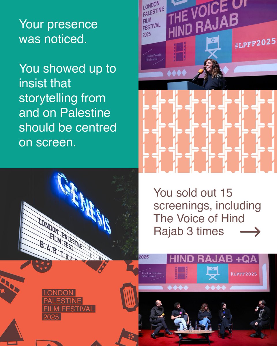 London Palestine Film Festival tweet media