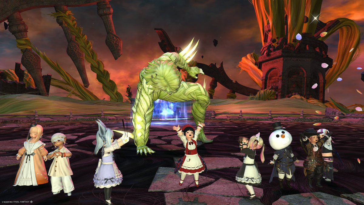 おやララです〜 今日は Lala For Oneで6.2討滅のお手伝いへ行ってき