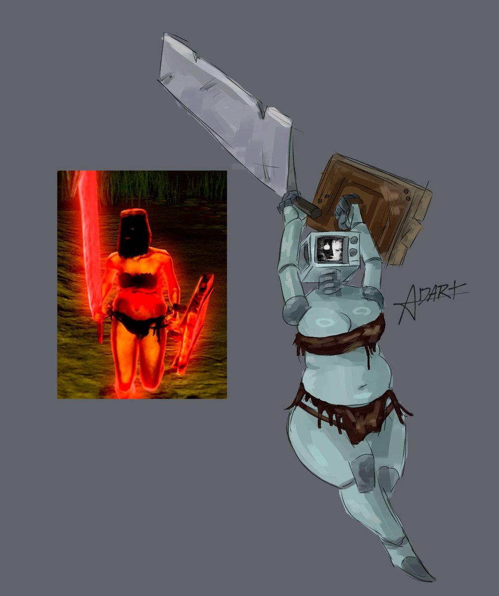 Maneater Pochita

#DarkSouls #fromsoftware #art #ocart