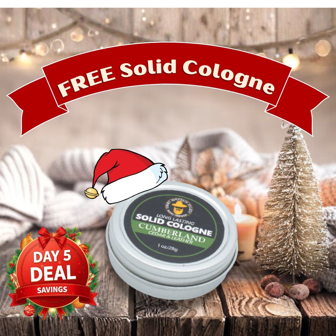 🎄 DAY 5: SIMPLE &amp; SWEET
Buy anything = FREE solid cologne
✓ Your choice of scent
✓ No minimum purchase
✓ Automatically added
That's it. 👊
👉 bit.ly/scologne 
#FreeGift #HolidayDeals #MensGrooming