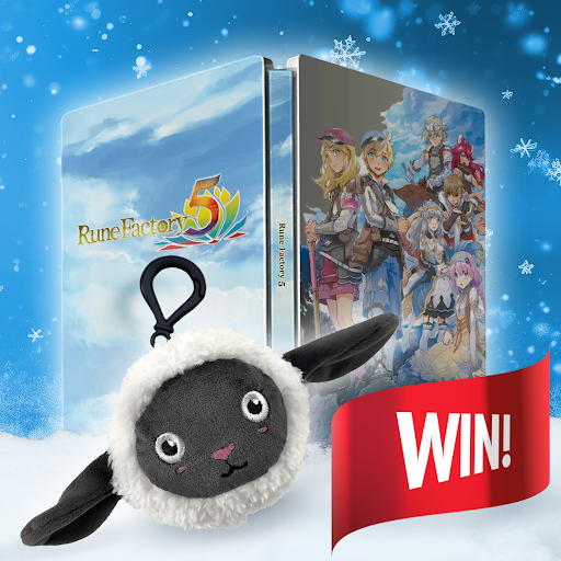 marvelouseurope's tweet image. first day of holiday cheer! 🎅✨

win a rune factory 5 steelbook, standard nintendo switch physical version &amp;amp; wooly plushie!

to enter:
🐑 rt &amp;amp; like
🐑 follow @marvelouseurope &amp;amp; @RuneFactory 

you have until 12/12 - good luck besties!