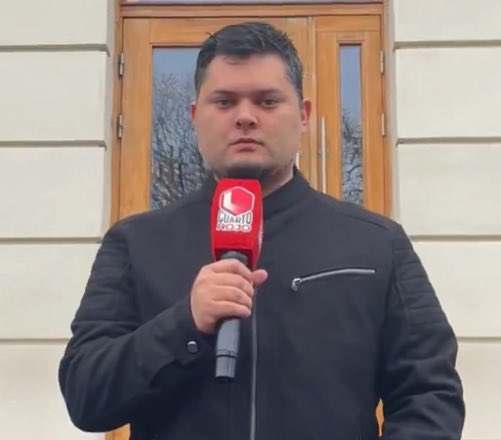 VVperiodistas_'s tweet image. SE BUSCA: Su nombre es Juan Albarrán, propagandista de la tiranía chavista. Se encuentra en Oslo para encabezar actos de sabotaje durante la ceremonia del Premio Nobel de La Paz.