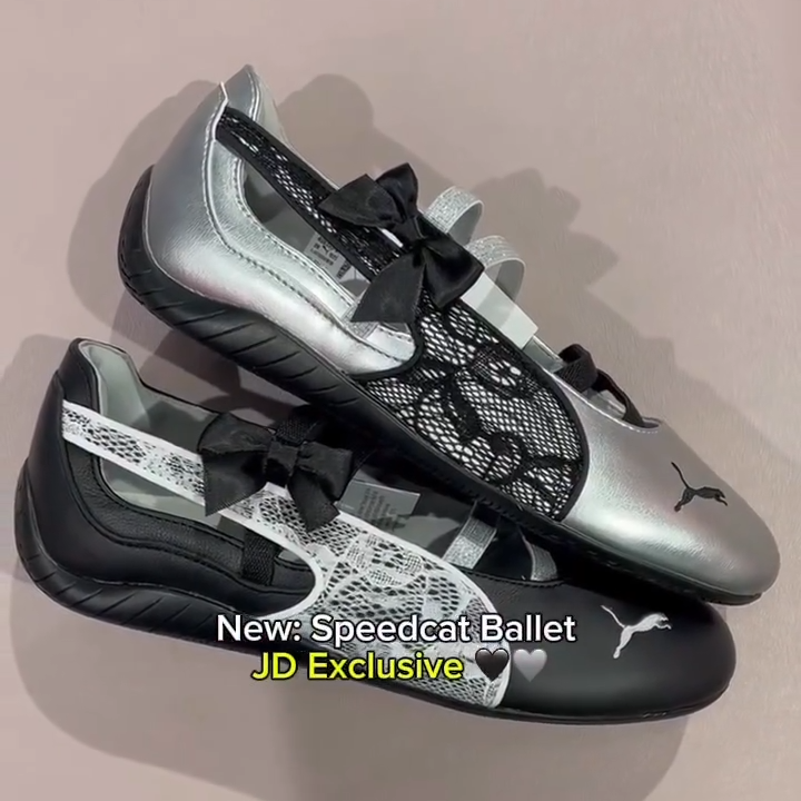 PUMA　スピードキャット　バレエ　シルバー PUMA（プーマ） スニーカー 「PUMA」ウィメンズ スピードキャット