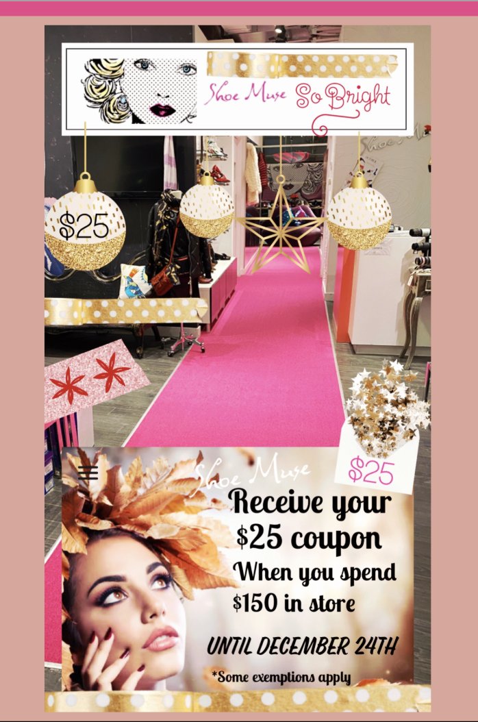 ShoeMuseBlog's tweet image. 👠 Our Winter sale continues with great deals 😍 - mailchi.mp/c86321e25f31/c…
Shop our EXCLUSIVE #yyc creators! 
#shoemuse,#yycshoestore,#yycshoplocal,#fallfootwear,#fallshoes,#yycfashion,#aspenlanding,#yycfashion,#shoplocalcanada,shoeporn,#yycsmallcreators,#giftideas