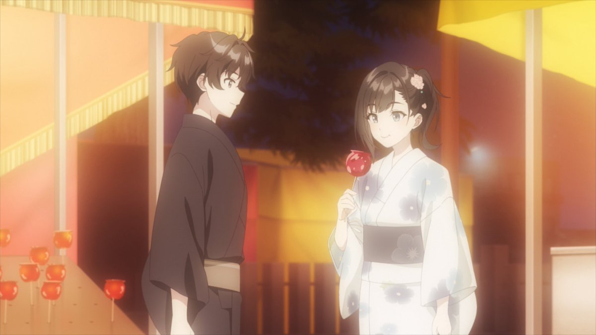 お祭りの夜の情感めっちゃいい。 #千歳くんはラムネ瓶のなか #チラムネ