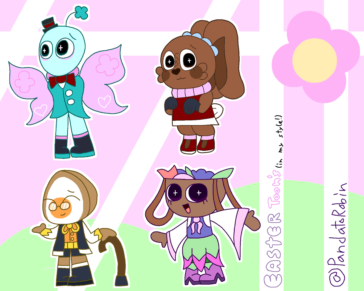 PandatoRobin's tweet photo. Here's the full colored version. (Also I changed Bassies face)
#dandysworld 
#dandysworldfanart 
#dandysworldart 
#dandysworldbassie 
#dandysworldcocoa https://t.co/UTlINsAtIX
