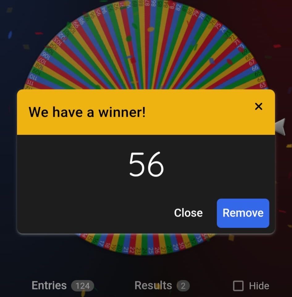 We have our lucky raffles winners everyone!! 👏🏻

Our main prize (Christmas meat hamper) draw winner was number 41 - Claire George.

And in the spirit of the season, Our a 2nd place winner with a joint of Welsh beef. 

That lucky winner is number 56 - Rhys Evans.

Congratulations!