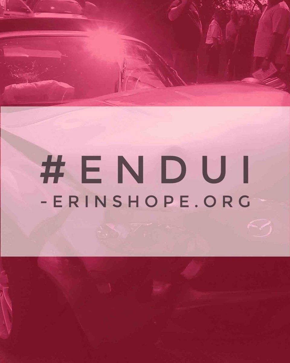 This holiday, if you are at a party where alcohol is served, don't let people drink and drive. Be the designated driver or use a ride-sharing service. #EndDui