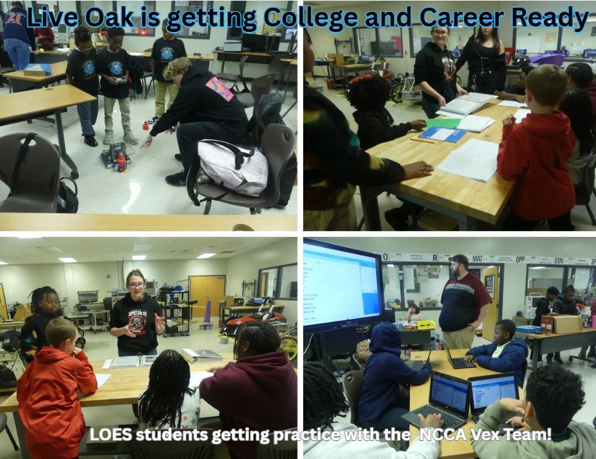 Live Oak is getting College and Career Ready.