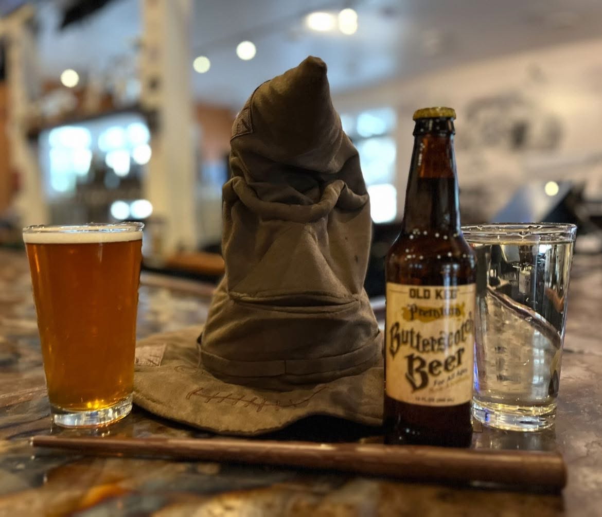 ✨Wands at the ready! ✨

Join us tonight at a Night at the Wizarding Pub at 6:30 PM.

Test your knowledge at HP Trivia or grab our newest magical brew:

🍻Wingardium Beeriosa
🧈Butterscotch Seltzer
👧Premium NA Butterscotch Beer (for all ages)

Tag a wizard loving friend!