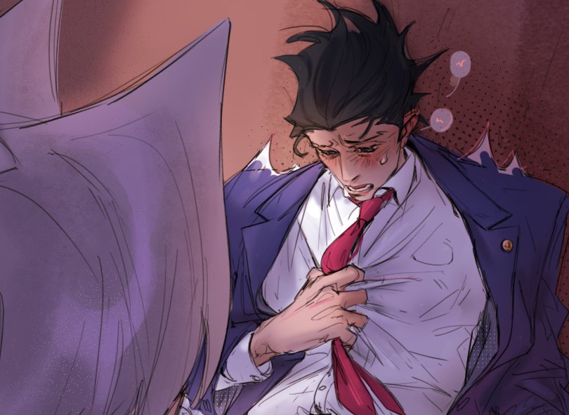 <a href="/Kavi_Not333/">Kavi // ⭕️16+</a> : Miles stepping on Phoenix' d-
Me : Hold my beer
poipiku.com/12831396/12522…
#narumitsu