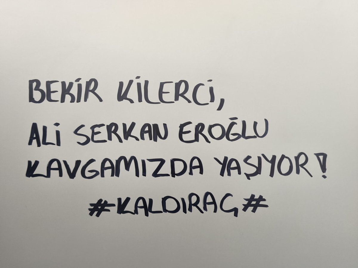 KaldiracDergi's tweet photo. Sahi bu dünyada bir yaşam var mı?

"Gelecekten bakın, belki 5 belki 10 yıl sonradan. Biz bugünün devrimcileri oradan bakıldığında 3. Dünya Savaşı’nın içindeki devrimciler olacağız. Bu savaşları devrimlerle durdurdular, dedirtmek de mümkün, sadece izlemişler, dedirtmek de.

Bize daha da ileriden bakanlar var. Bekir ve Serkan bizden önce oraya varanlardandır. Her adımımızda bize eşlik edenler yılın aralık aylarında, sınıfsız bir topluma ulaşmak için bu sefer neyi anlamamız ve anlatmamız gerekir, sorusuyla gelirler."

https://t.co/GXnsg4o6gl