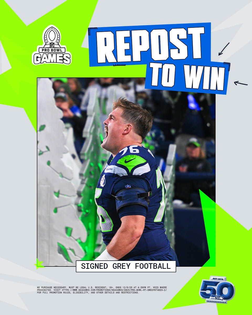 Seahawks's tweet image. Repost to win a signed Grey Zabel football!

#ProBowlVote + @GreyZabel 

Sweepstakes | Full rules: shwks.com/4a16r4no
