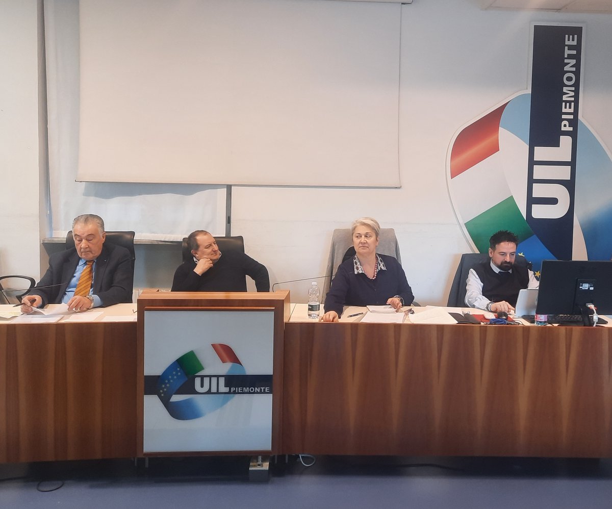 UilPiemonte's tweet image. Consiglio Regionale dell'UILCA Piemonte, con la partecipazione del Segretario Generale Nazionale, Fulvio Furlan e del Segretario Generale della UIL Piemonte, Gianni Cortese.