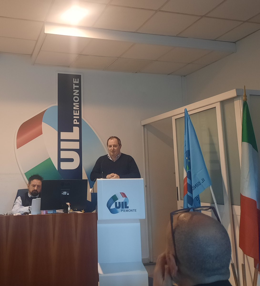 UilPiemonte's tweet image. Consiglio Regionale dell'UILCA Piemonte, con la partecipazione del Segretario Generale Nazionale, Fulvio Furlan e del Segretario Generale della UIL Piemonte, Gianni Cortese.