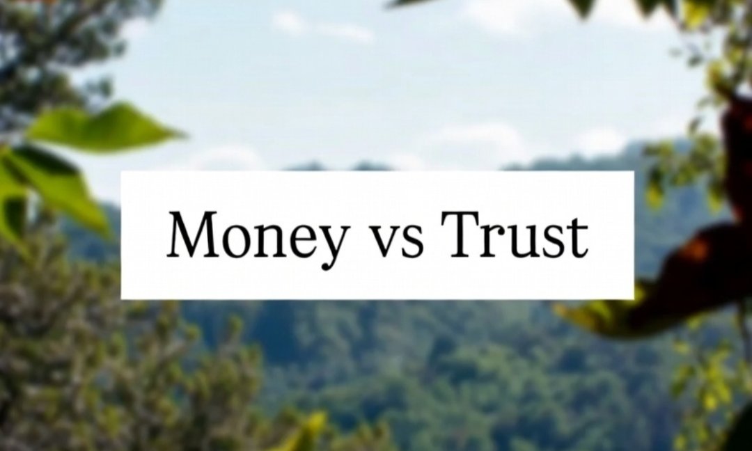 What's more easier to Earn ??
Money 💵 or Someone's Trust 🧐?
#MindsetMatters