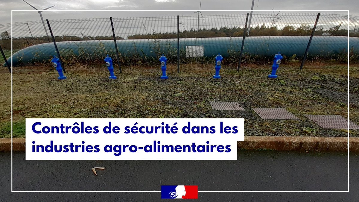 Image de Préfet des Côtes-d'Armor - ➡️ Des contrôles ont été réalisés par la DDPP et le Sdis 22 dans 12 industries agro-alimentaires pou