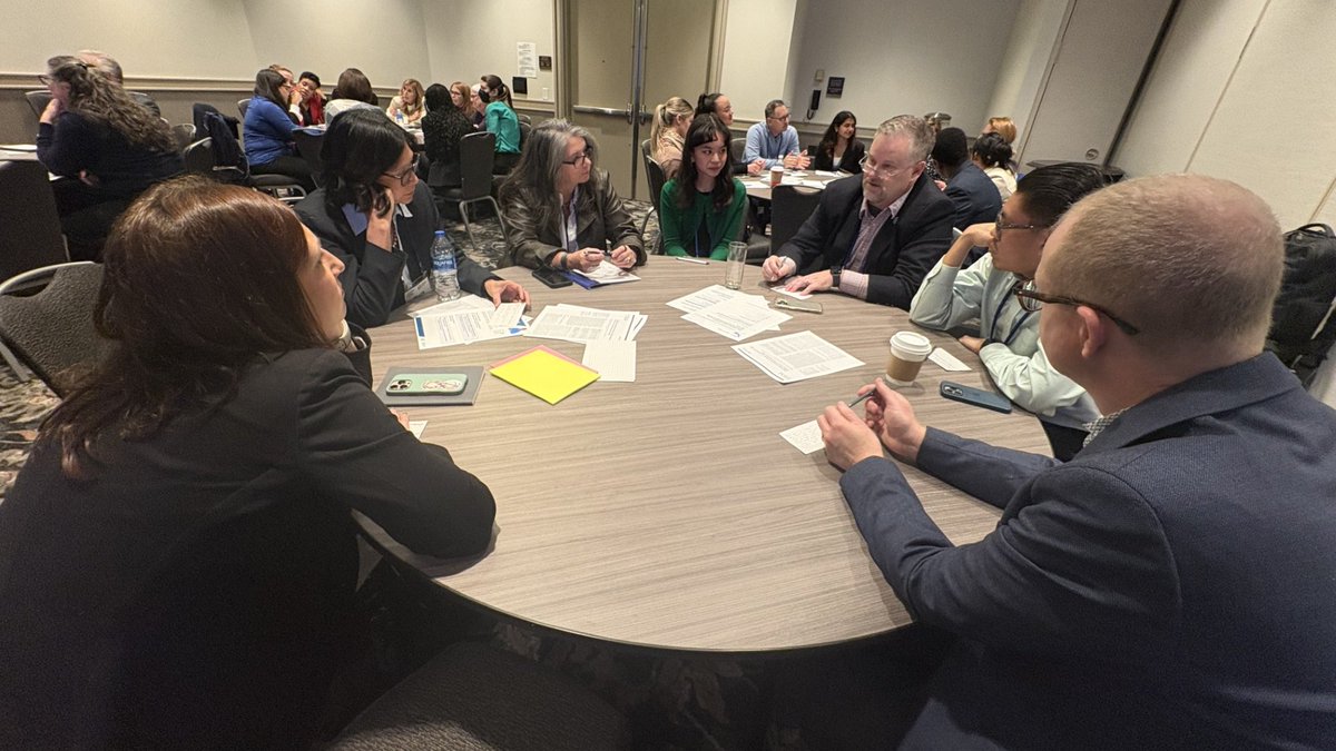NLCRTnews's tweet photo. How can public health and health systems better align their communication strategies? In this hands-on discussion, participants are learning practical ways to strengthen messages that resonate with both patients and providers. #NLCRT2025 https://t.co/37nQlkSsyq
