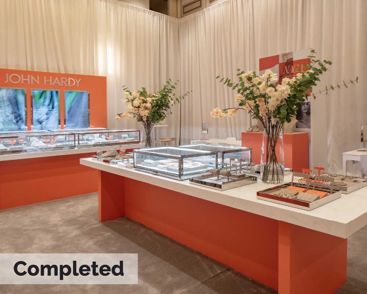 Turning vision into reality. Our concept for John Hardy became an elegant and sophisticated space at Luxury by JCK, bringing heritage, craft, and purpose to the forefront.