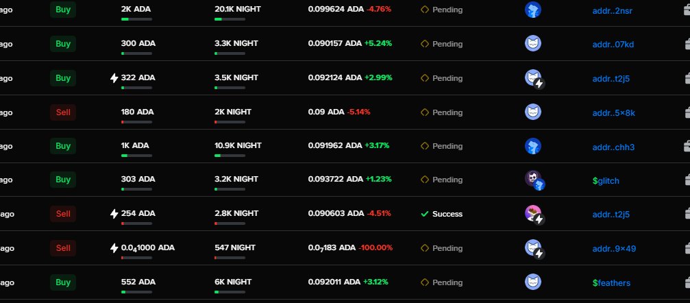I spy with my little Chad eye… Night on Chadswap is LIVE! 

First orders already rolling in💪

Use <a href="/DexHunterIO/">DexHunter 🏹</a> or ChadSwap directly and dodge low liquidity and slippage like a true Chad🔥