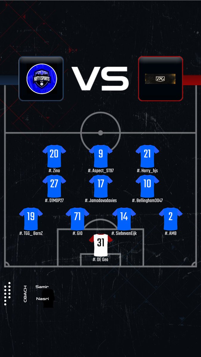 Tonight's fixtures 🔵⚪️
 
🇬🇧 8:25PM v <a href="/Deimos_Choiros/">Deimos Choiros</a> 
🇪🇺 8:45pm v free win 
🇪🇺 9:15pm v Iron Ravens 

Good luck to all involved👊

<a href="/OfficialVPG/">Virtual Pro Gaming</a> <a href="/VPGEurope/">Virtual Pro Gaming | Europe</a> <a href="/proclubs_weekly/">Pro Clubs Weekly</a> <a href="/BRFCHub/">BRFC Hub</a>

Live from 20.15PM  tonight see you there 👍🏻

Line up⬇️