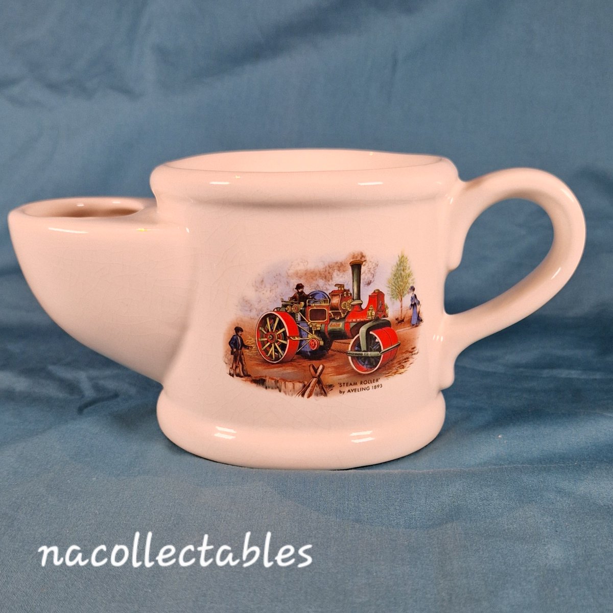 nacollectables's tweet photo. Love these Wade shaving mugs! We have had a few of these &amp; they don't stay in the shop long. Nice decorative pieces.
@EverRotating #vintageshowandsell #Wade #ShavingMug #vintagehome #homedecor #vintagestyle #TractionEngine #SteamRoller https://t.co/TRBkjzzcHH