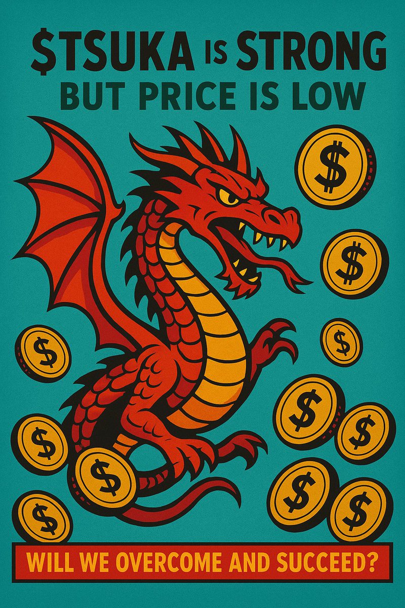 The path has been anything but easy for $TSUKA.

We’ve faced volatility, doubt, setbacks, and long stretches where only the strongest hands remained. 

But through every challenge, the $TSUKA community has shown something rare in crypto: unshakable conviction.

While others