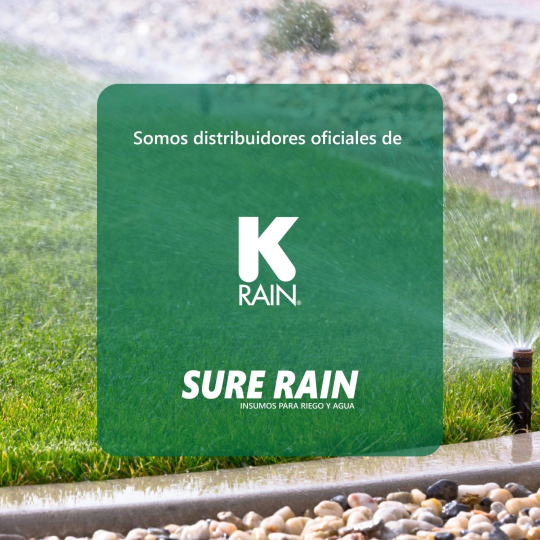 SureRain's tweet image. 💧 Boquillas Giratorias K-Rain
Riego preciso, uniforme y eficiente para jardines y espacios verdes.

🌿 Bajo caudal y fácil instalación
🛠️ Compatibles con cuerpos emergentes K-Rain
🔄 Arco ajustable de 90° a 270° + opción 360°