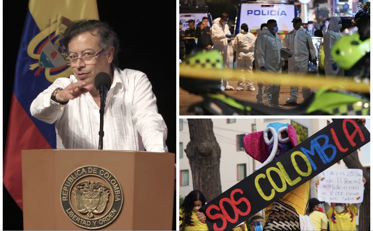 Colombia | HOMICIDIOS SE DISPARAN Y EVIDENCIAN EL FRACASO DE LA PAZ TOTAL DE PETRO

Colombia registra 40.663 homicidios en los primeros tres años del gobierno de Gustavo Petro, un aumento del 7,6 % frente a periodos anteriores y la cifra más alta desde 2014. El informe del Centro