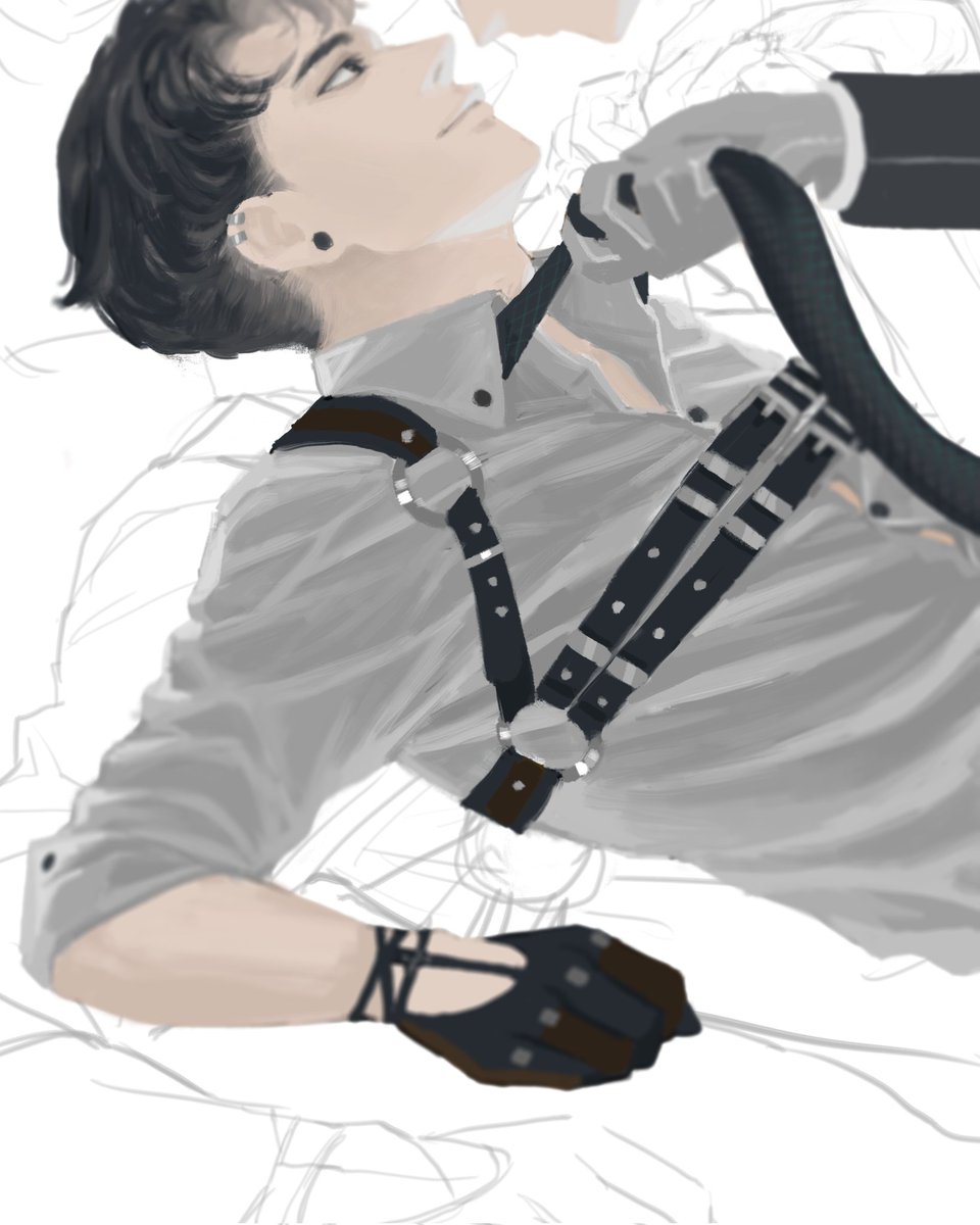 Anisamwho's tweet photo. this merlin skin is flirting with me personally😭

here's my entry =^=
#AFKJ #afkjourneyfanart #AFKJourney https://t.co/K7uMyEwK9s