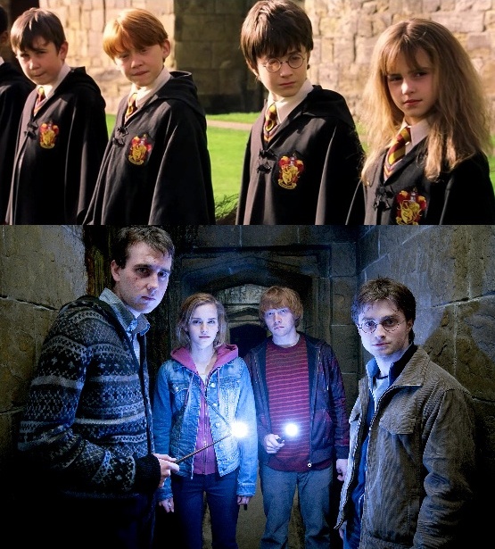 PotterWorldUK's tweet image. Each one of them grew up and killed a part of Voldemort's soul.