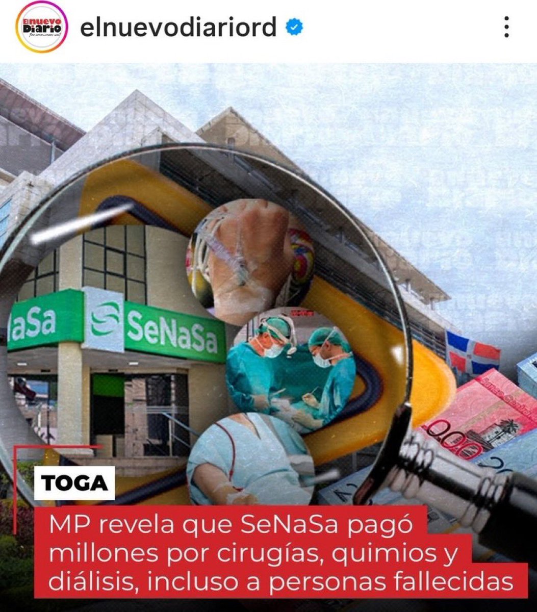 PerezGIg's tweet photo. Lo que hicieron los ejecutivos de SENASA es imperdonable. Jugaron con la salud del pueblo dominicano, afectando a miles de familias que dependen de un sistema digno y transparente. Esto fue un atentado contra el bienestar de la gente de a pie.

El país merece respuestas, consecuencias y un sistema de salud que se respete. ¡La salud del pueblo no se negocia!

#DefendamosLaSalud
#ElPuebloPrimero