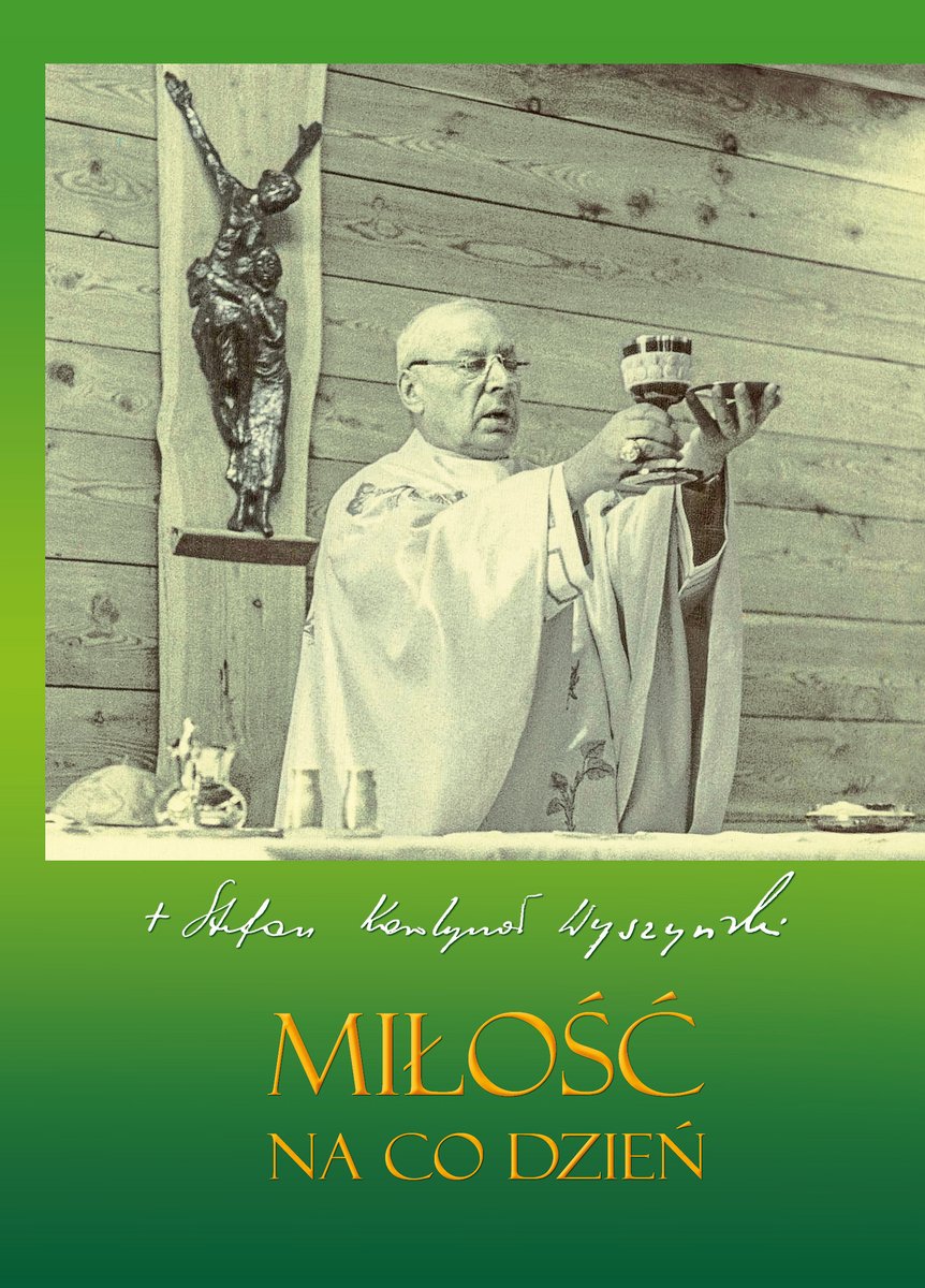 Wyjątkowa okazana by zacząć przeżywanie roku liturgicznego z rozważaniami bł. Kardynała Wyszyńskiego.
"Miłość na co dzień" to wyjątkowy zbiór rozważań wybranych wg. czytań proponowanych nam przez Kościół
sklep.wyszynskiprymas.pl/produkt/milosc…

#całapolskaczytaprymasa  #wydawnictwosolideo