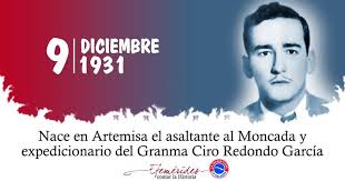 El 9 de diciembre de 1931, en Artemisa, nace el revolucionario cubano Ciro Redondo García.
#artemisajuntossomosmás
#EducaciónArtemisa
#DPEArtemisa
#CubaMined
#100añosconfidel