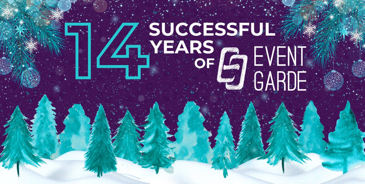 14 Years of Milestones — Thanks to You! 💜 - mailchi.mp/eventgarde/14-…