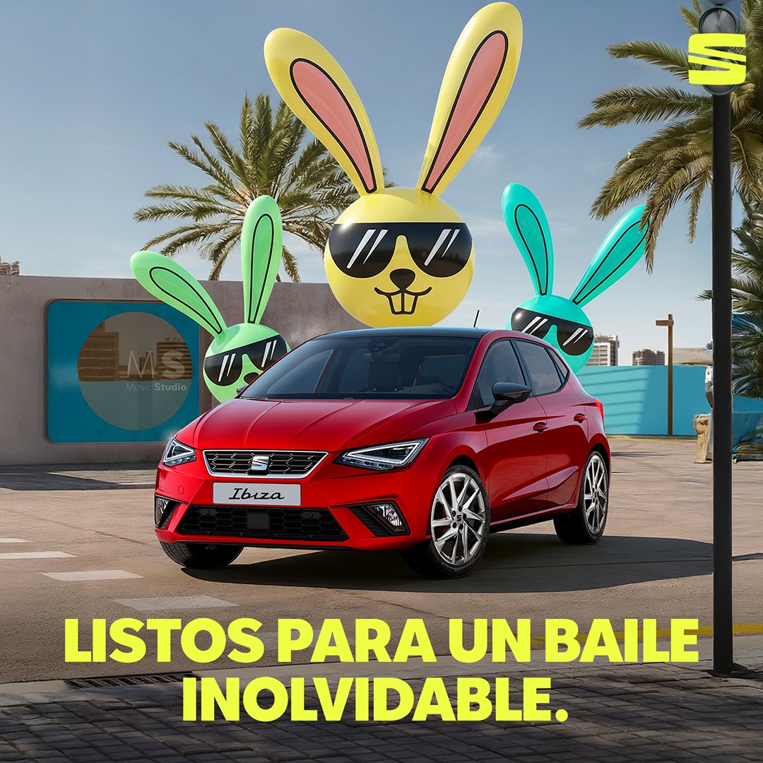 Debí tirar más fotos… porque con #SEATIbiza brillando así, imposible no querer repetirlo. 😍🐰