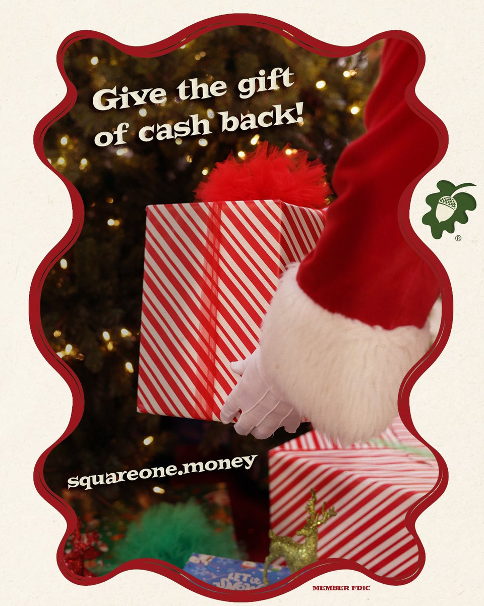 LegacyBank's tweet photo. You won't find it under the tree... but in your money jar! 🎄🎅 https://t.co/C78vaA17MW